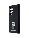 Buy Karl Lagerfeld KLHCS24LSMHKNPK Samsung Galaxy S24 Ultra Silicone Ikonik Metal Pin black - KLD1955 - {ean13} - Home Screen Store Europe