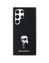 Buy Karl Lagerfeld KLHCS24LSMHKNPK Samsung Galaxy S24 Ultra Silicone Ikonik Metal Pin black - KLD1955 - {ean13} - Home Screen Store Europe