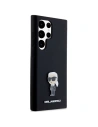 Buy Karl Lagerfeld KLHCS24LSMHKNPK Samsung Galaxy S24 Ultra Silicone Ikonik Metal Pin black - KLD1955 - {ean13} - Home Screen Store Europe