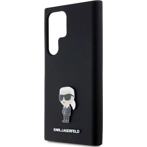 Buy Karl Lagerfeld KLHCS24LSMHKNPK Samsung Galaxy S24 Ultra Silicone Ikonik Metal Pin black - KLD1955 - {ean13} - Home Screen Store Europe