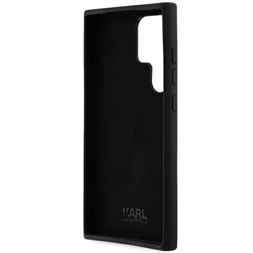 Buy Karl Lagerfeld KLHCS24LSMHKNPK Samsung Galaxy S24 Ultra Silicone Ikonik Metal Pin black - KLD1955 - {ean13} - Home Screen Store Europe