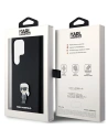Buy Karl Lagerfeld KLHCS24LSMHKNPK Samsung Galaxy S24 Ultra Silicone Ikonik Metal Pin black - KLD1955 - {ean13} - Home Screen Store Europe