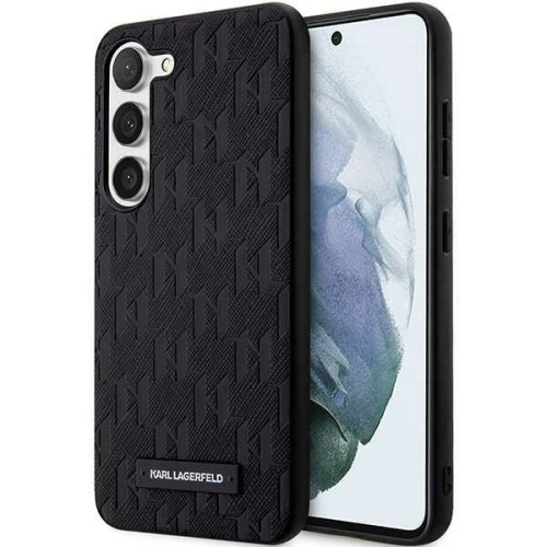 Kup Etui Karl Lagerfeld KLHCS24MSAKLHPK Samsung Galaxy S24+ Plus hardcase Saffiano Mono Metal Logo černý/black - KLD1956 - {ean13} - Sklep Home Screen