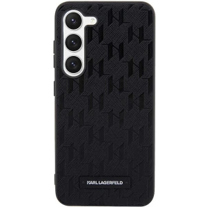 Kup Etui Karl Lagerfeld KLHCS24MSAKLHPK Samsung Galaxy S24+ Plus hardcase Saffiano Mono Metal Logo czarny/black - KLD1956 - {ean13} - Sklep Home Screen