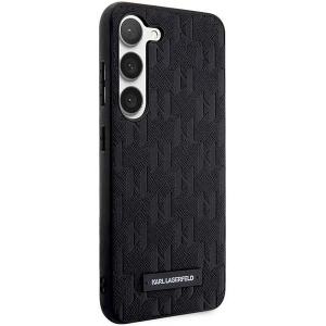 Kup Etui Karl Lagerfeld KLHCS24MSAKLHPK Samsung Galaxy S24+ Plus hardcase Saffiano Mono Metal Logo czarny/black - KLD1956 - {ean13} - Sklep Home Screen