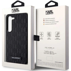 Kup Etui Karl Lagerfeld KLHCS24MSAKLHPK Samsung Galaxy S24+ Plus hardcase Saffiano Mono Metal Logo czarny/black - KLD1956 - {ean13} - Sklep Home Screen