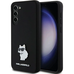 Kup Etui Karl Lagerfeld KLHCS24MSMHCNPK Samsung Galaxy S24+ Plus hardcase Silicon Choupette Metal Pin negru/black - KLD1957 - {ean13} - Sklep Home Screen