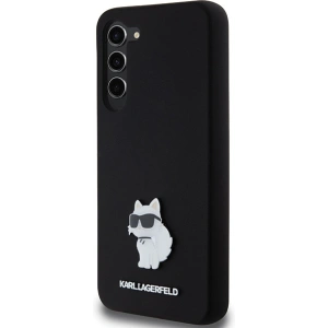 Kup Etui Karl Lagerfeld KLHCS24MSMHCNPK Samsung Galaxy S24+ Plus hardcase Silicone Choupette Metal Pin czarny/black - KLD1957 - {ean13} - Sklep Home Screen