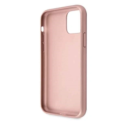 Kup Etui Guess GUHCN61RSSASRG Apple iPhone 11 roz/pink hard case Saffiano 4G Circle Logo - GUE237PNK - {ean13} - Sklep Home Screen