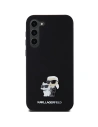 Kup Case Karl Lagerfeld KLHCS24MSMHKCNPK Samsung Galaxy S24+ Plus Hardcase Silikon Karl&Choupette Metallpin schwarz/black - KLD1959 - {ean13} - Sklep Home Screen