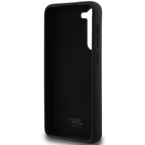 Kup Case Karl Lagerfeld KLHCS24MSMHKCNPK Samsung Galaxy S24+ Plus Hardcase Silikon Karl&Choupette Metallpin schwarz/black - KLD1959 - {ean13} - Sklep Home Screen