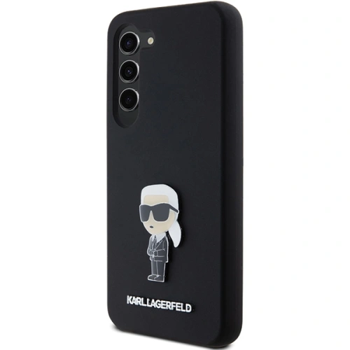 Kup Etui Karl Lagerfeld KLHCS24MSMHKNPK Samsung Galaxy S24+ Plus Silicone Ikonik Metal Pin černý/black - KLD1960 - {ean13} - Sklep Home Screen