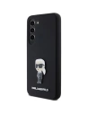 Kup Etui Karl Lagerfeld KLHCS24MSMHKNPK Samsung Galaxy S24+ Plus Silicone Ikonik Metal Pin černý/black - KLD1960 - {ean13} - Sklep Home Screen