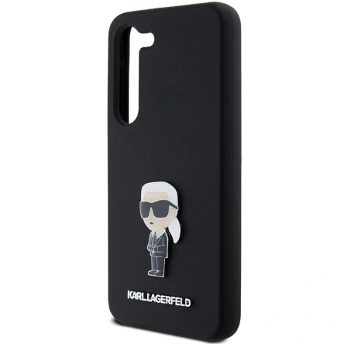 Kup Etui Karl Lagerfeld KLHCS24MSMHKNPK Samsung Galaxy S24+ Plus Silicone Ikonik Metal Pin černý/black - KLD1960 - {ean13} - Sklep Home Screen