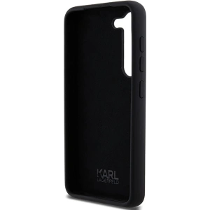 Kup Etui Karl Lagerfeld KLHCS24MSMHKNPK Samsung Galaxy S24+ Plus Silicone Ikonik Metal Pin czarny/black - KLD1960 - {ean13} - Sklep Home Screen