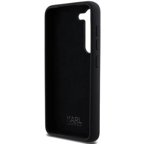Kup Etui Karl Lagerfeld KLHCS24MSMHKNPK Samsung Galaxy S24+ Plus Silicone Ikonik Metal Pin černý/black - KLD1960 - {ean13} - Sklep Home Screen