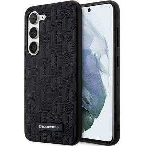 Kup Case Karl Lagerfeld KLHCS24SSAKLHPK Samsung Galaxy S24 Hardcase Saffiano Mono Metal Logo schwarz/black - KLD1961 - {ean13} - Sklep Home Screen