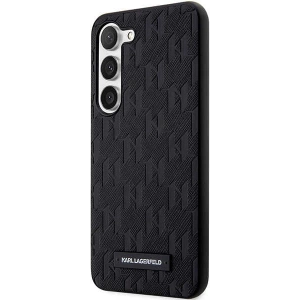 Kup Etui Karl Lagerfeld KLHCS24SSAKLHPK Samsung Galaxy S24 hardcase Saffiano Mono Metal Logo czarny/black - KLD1961 - {ean13} - Sklep Home Screen