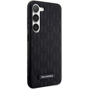 Kup Etui Karl Lagerfeld KLHCS24SSAKLHPK Samsung Galaxy S24 hardcase Saffiano Mono Metal Logo czarny/black - KLD1961 - {ean13} - Sklep Home Screen