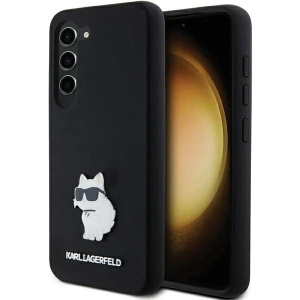 Kup Case Karl Lagerfeld KLHCS24SSMHCNPK Samsung Galaxy S24 Hardcase Silikon Choupette Metal Pin schwarz/black - KLD1962 - {ean13} - Sklep Home Screen