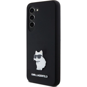 Kup Etui Karl Lagerfeld KLHCS24SSMHCNPK Samsung Galaxy S24 hardcase Silicone Choupette Metal Pin czarny/black - KLD1962 - {ean13} - Sklep Home Screen