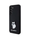 Kup Case Karl Lagerfeld KLHCS24SSMHCNPK Samsung Galaxy S24 Hardcase Silikon Choupette Metal Pin schwarz/black - KLD1962 - {ean13} - Sklep Home Screen