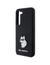 Kup Case Karl Lagerfeld KLHCS24SSMHCNPK Samsung Galaxy S24 Hardcase Silikon Choupette Metal Pin schwarz/black - KLD1962 - {ean13} - Sklep Home Screen