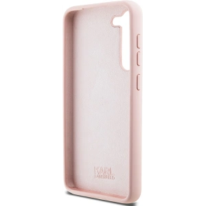 Kup Etui Karl Lagerfeld KLHCS24SSMHCNPP Samsung Galaxy S24 Silicone Choupette Metal Pin różowy/pink - KLD1963 - {ean13} - Sklep Home Screen