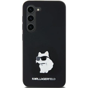 Kup Etui Karl Lagerfeld KLHCSA35SMHCNPK Samsung Galaxy A35 hardcase Silicon Choupette Metal Pin negru/black - KLD1967 - {ean13} - Sklep Home Screen