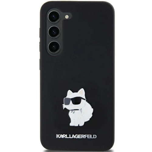 Kup Etui Karl Lagerfeld KLHCSA35SMHCNPK Samsung Galaxy A35 hardcase Silicone Choupette Metal Pin czarny/black - KLD1967 - {ean13} - Sklep Home Screen
