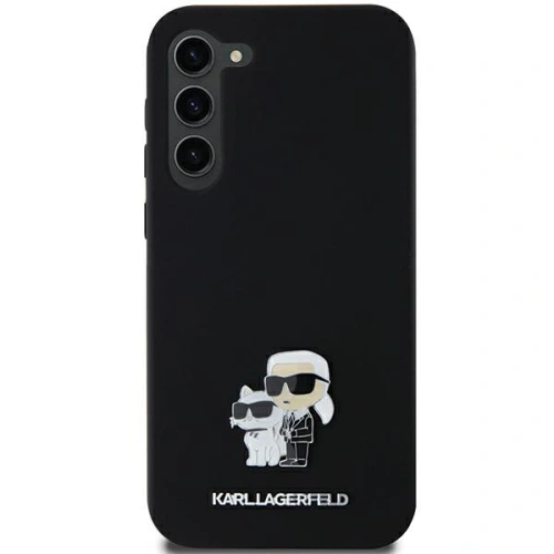 Kup Etui Karl Lagerfeld KLHCSA35SMHKCNPK Samsung Galaxy A35 hardcase Silicon Karl&Choupette Metal Pin negru/black - KLD1968 - {ean13} - Sklep Home Screen
