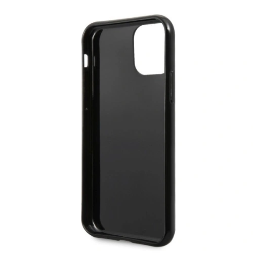Kup Etui Guess GUHCN61SGTLBK Apple iPhone 11 negru/black hard case Glitter Triangle - GUE238BLK - {ean13} - Sklep Home Screen