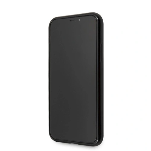Buy Guess GUHCN61SGTLBK iPhone 11 black hard case Glitter Triangle - GUE238BLK - {ean13} - Home Screen Store Europe