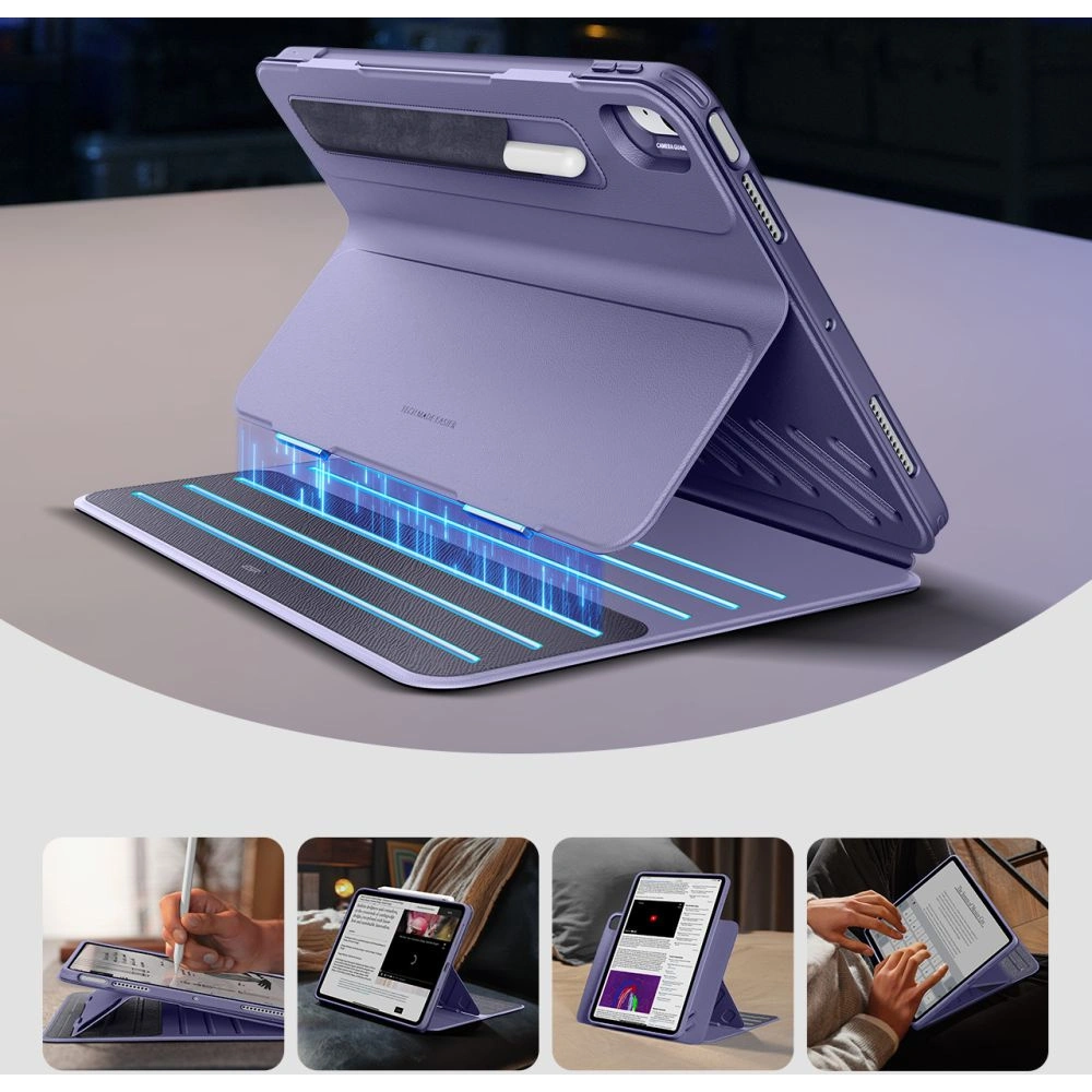Etui ESR Shift Magnetic Apple iPad Air 10.9 2020/2022 (4. i 5. generacji) / iPad Air 11 2024 (6. generacji) Purple