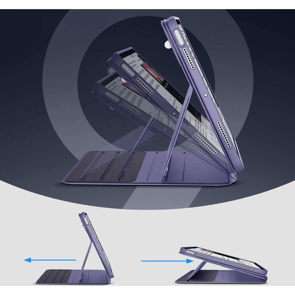 Etui ESR Shift Magnetic Apple iPad Air 10.9 2020/2022 (4. i 5. generacji) / iPad Air 11 2024 (6. generacji) Purple