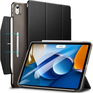 Kup Etui ESR Ascend Trifold Apple iPad Air 10.9 2020/2022 (4. i 5. generacji) / iPad Air 11 2024 (6. generacji) Frosted Black - ESR769 - {ean13} - Sklep Home Screen