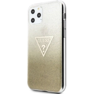 Kup Etui Guess GUHCN61SGTLGO Apple iPhone 11 arany/hard case Glitter Triangle - GUE239GLD - {ean13} - Sklep Home Screen