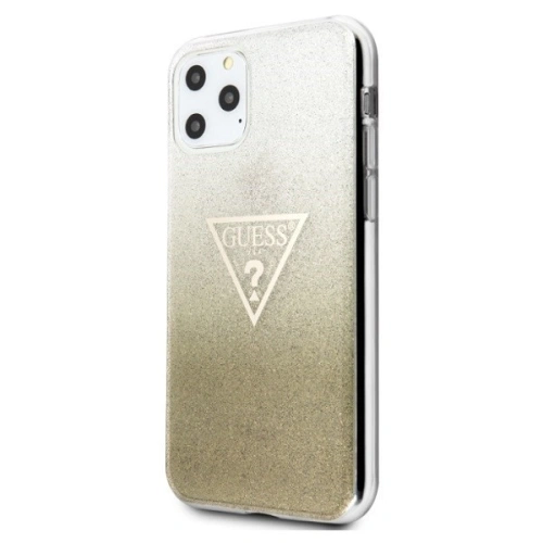 Kup Etui Guess GUHCN61SGTLGO Apple iPhone 11 zlatý/gold tvrdý kryt Glitter Triangle - GUE239GLD - {ean13} - Sklep Home Screen