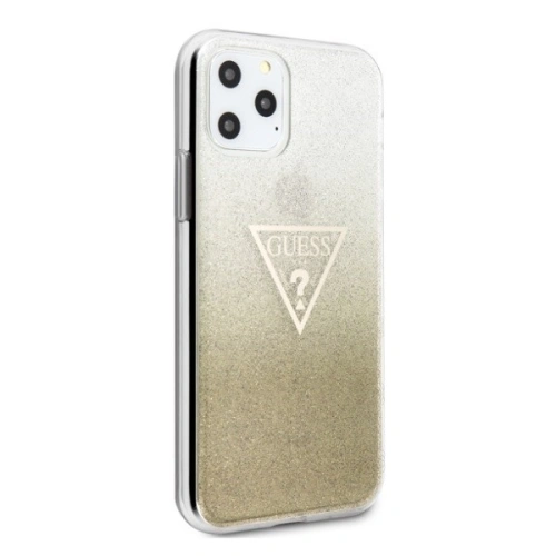 Kup Etui Guess GUHCN61SGTLGO Apple iPhone 11 zlatý/gold tvrdý kryt Glitter Triangle - GUE239GLD - {ean13} - Sklep Home Screen