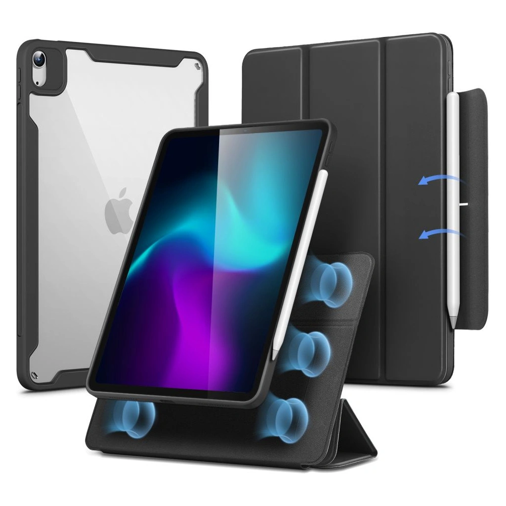 Etui ESR Rebound Hybrid Apple iPad Air 10.9 2020/2022 (4. i 5. generacji) / iPad Air 11 2024 (6. generacji) Black