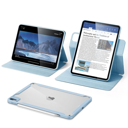 Kup Etui ESR Rebound Hybrid Apple iPad Air 10.9 2020/2022 (4. és 5. generáció) / iPad Air 11 2024 (6. generáció) Égkék - ESR774 - {ean13} - Sklep Home Screen