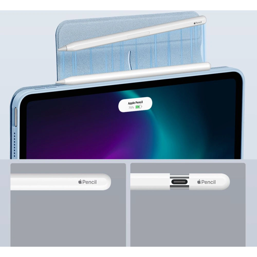 Etui ESR Rebound Hybrid Apple iPad Air 10.9 2020/2022 (4. i 5. generacji) / iPad Air 11 2024 (6. generacji) Sky Blue