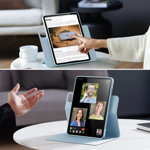 Kup Etui ESR Rebound Hybrid Apple iPad Air 10.9 2020/2022 (4. és 5. generáció) / iPad Air 11 2024 (6. generáció) Égkék - ESR774 - {ean13} - Sklep Home Screen