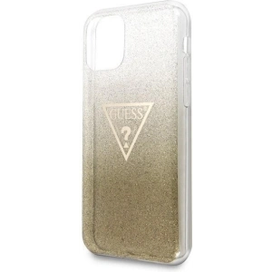 Kup Etui Guess GUHCN61SGTLGO Apple iPhone 11 arany/hard case Glitter Triangle - GUE239GLD - {ean13} - Sklep Home Screen