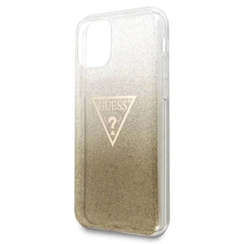Kup Etui Guess GUHCN61SGTLGO Apple iPhone 11 zlatý/gold tvrdý kryt Glitter Triangle - GUE239GLD - {ean13} - Sklep Home Screen