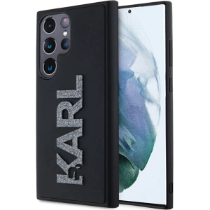 Kup Etui Karl Lagerfeld KLHCS24L3DMBKCK Samsung Galaxy S24 Ultra hardcase 3D Rubber Glitter Logo černý/black - KLD1974 - {ean13} - Sklep Home Screen