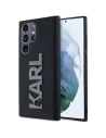 Karl Lagerfeld KLHCS24L3DMBKCK Samsung Galaxy S24 Ultra hardcase 3D Rubber Glitter Logo black