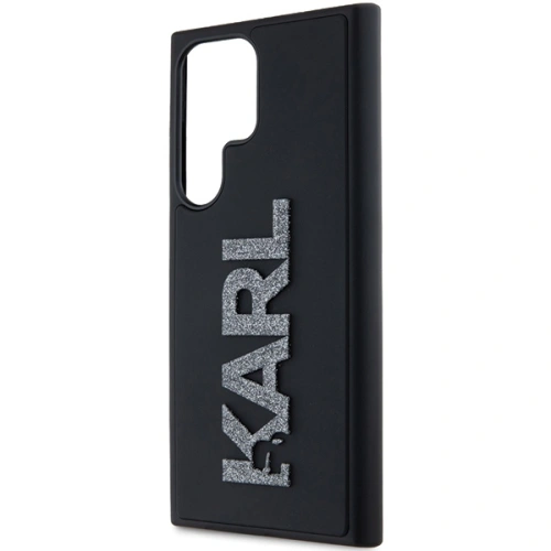 Buy Karl Lagerfeld KLHCS24L3DMBKCK Samsung Galaxy S24 Ultra hardcase 3D Rubber Glitter Logo black - KLD1974 - {ean13} - Home Screen Store Europe