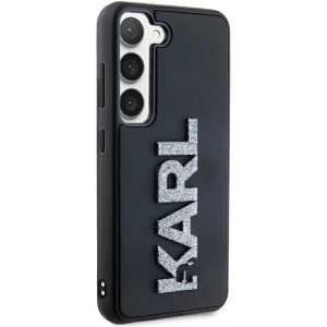 Kup Etui Karl Lagerfeld KLHCS24S3DMBKCK Samsung Galaxy S24 hardcase 3D Rubber Glitter Logo czarny/black - KLD1975 - {ean13} - Sklep Home Screen