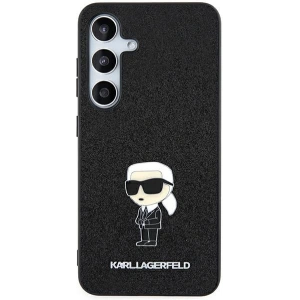 Kup Etui Karl Lagerfeld KLHCSA35GKNPSK Samsung Galaxy A35 hardcase Fixed Glitter Ikonik Logo Metal Pin negru/black - KLD1976 - {ean13} - Sklep Home Screen